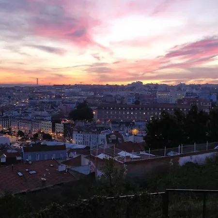 Stroll To Coffee Shops Near A Renovated Hillside In Graca Lisbon