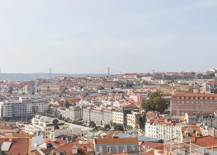 Stroll To Coffee Shops Near A Renovated Hillside In Graca * Lisboa